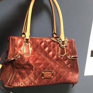Red like New Guess Purse